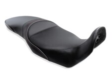 Sargent REVolution & DIY Foam & Cover Kit for the Honda Transalp shown in special Performance Plus with Gray Welt and Red Stitch REV-695-SEGR1 and DIY-695-SEGR1.